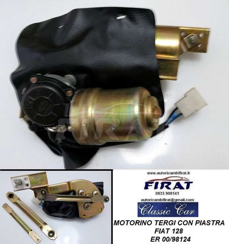 MOTORINO TERGI FIAT 128 CON PIASTRA MOTORINO TERGI FIAT 128 CON PIASTRA